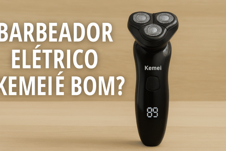 Barbeador elétrico Kemei