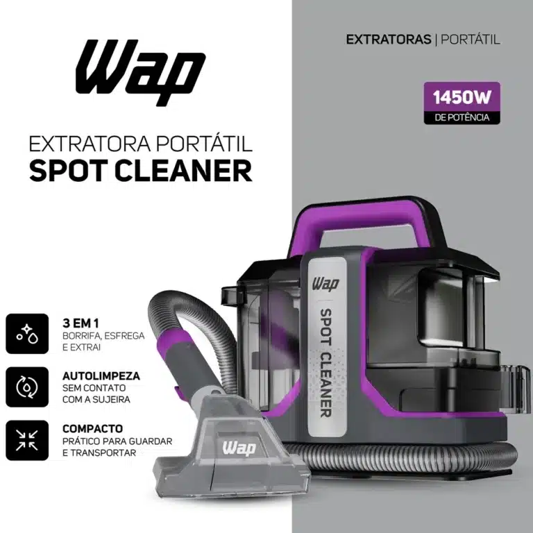 Extratora Higienizadora Portátil