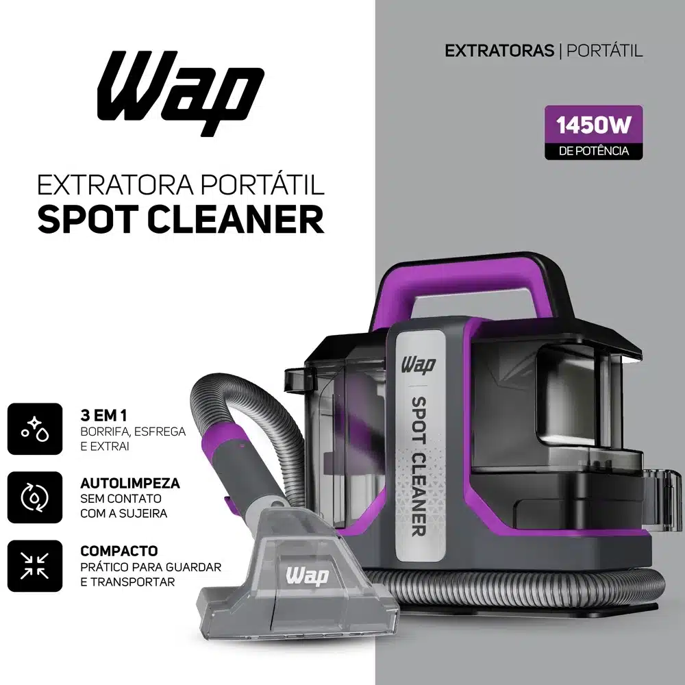 Extratora Higienizadora Portátil